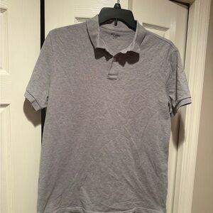 Old Navy Heather Gray Men's Polo Shirt